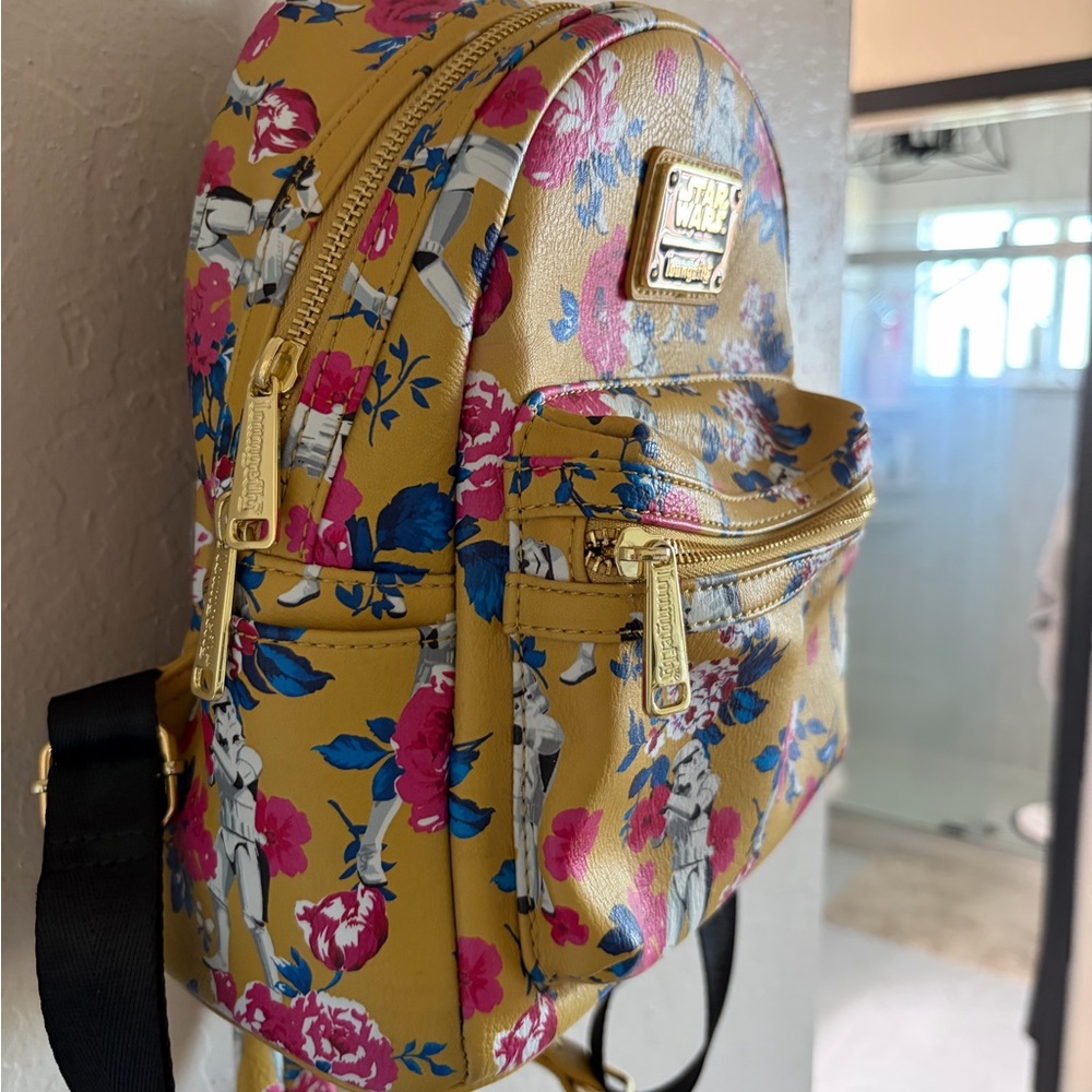 Loungefly Star Wars Floral Backpack - Picture 6 of 16